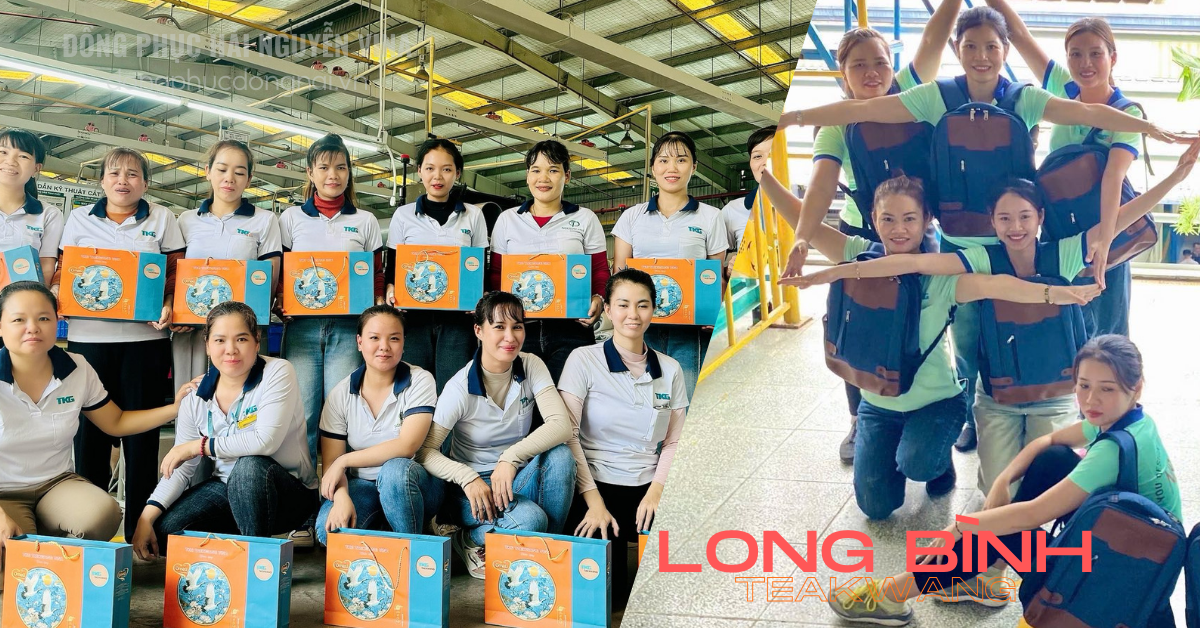 Áo thun đồng phục công ty Taekwang KCN Long Bình