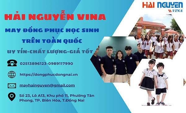  Xưởng may đồng học sinh Hải Nguyễn Vina 