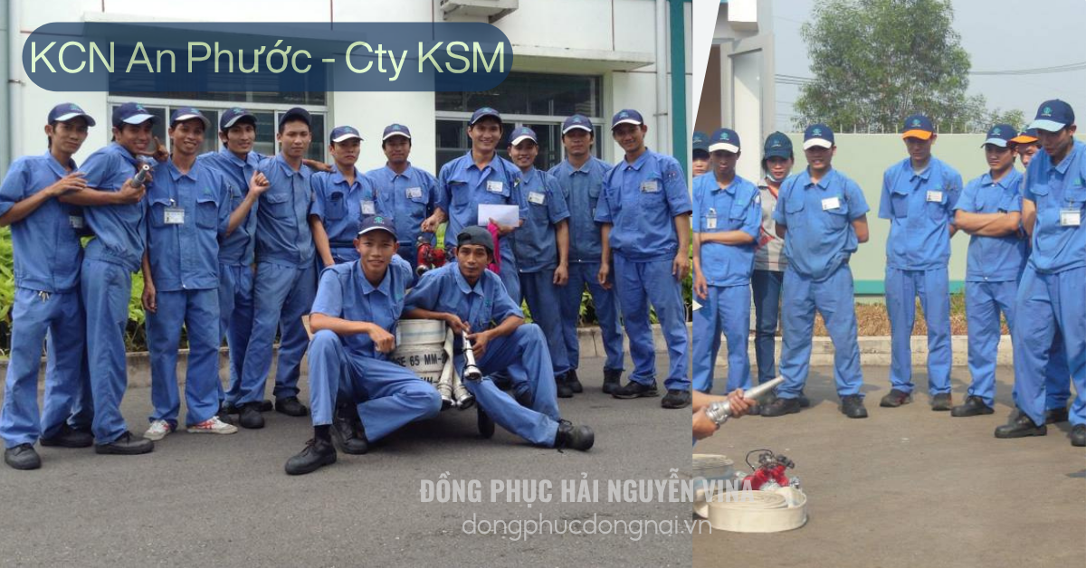 Đồng phục công ty KSM khu công nghiệp An Phước