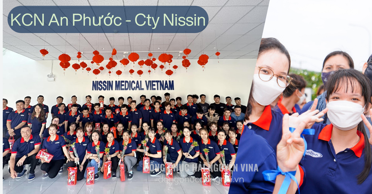 Đồng phục công ty Nissin Medical khu công nghiệp An Phước-hình 2
