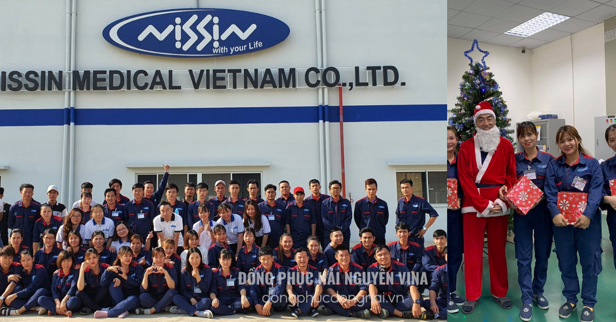 Đồng phục công ty Nissin Medical khu công nghiệp An Phước-hình 3