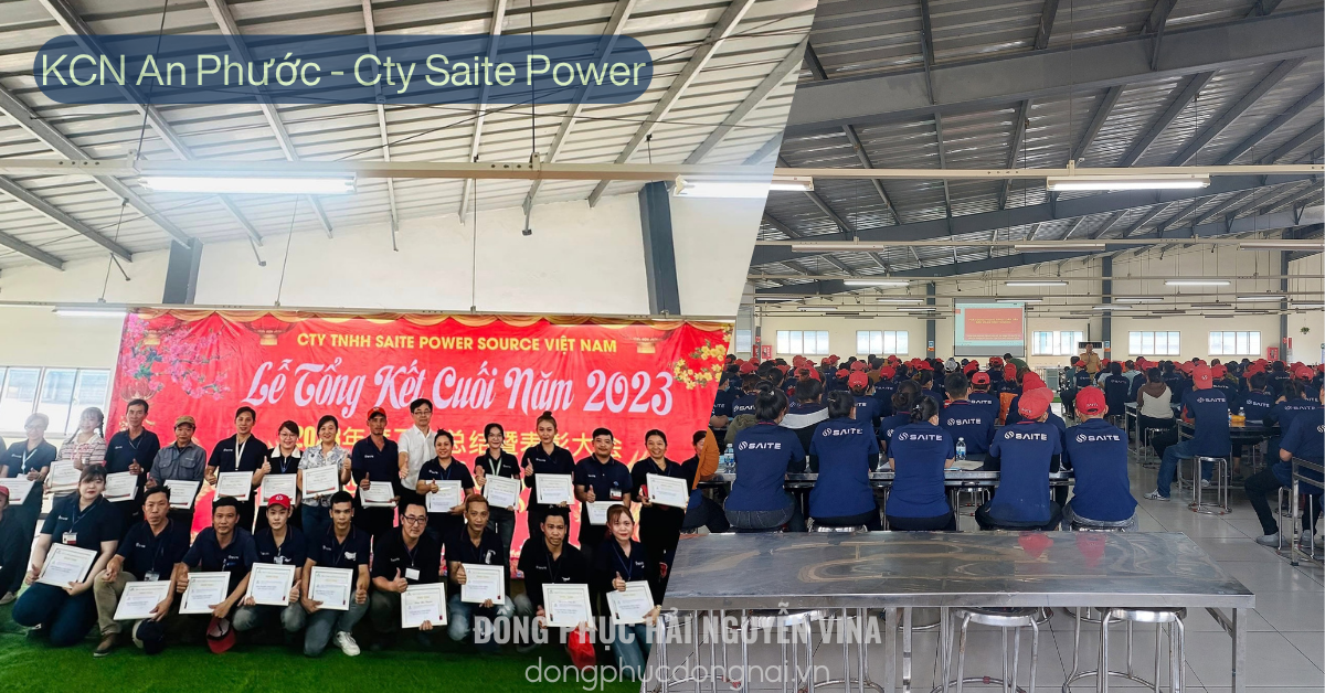 Đồng phục công ty Saite Power khu công nghiệp An Phước-hình 5