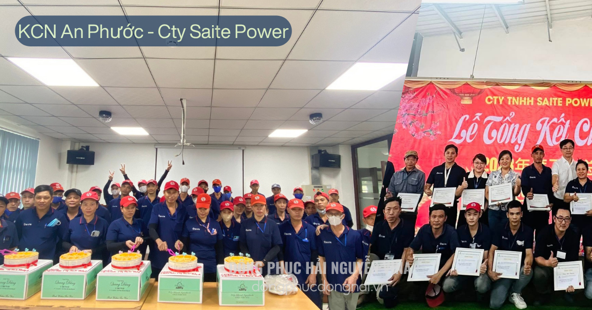 Đồng phục công ty Saite Power khu công nghiệp An Phước-hình 1