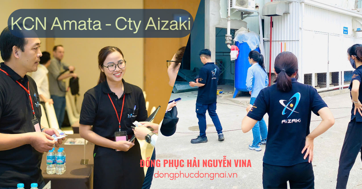 Đồng phục công ty Aizaki Khu công nghiệp Amata