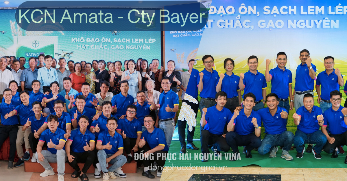 Đồng phục Công ty Bayer Khu công nghiệp Amata