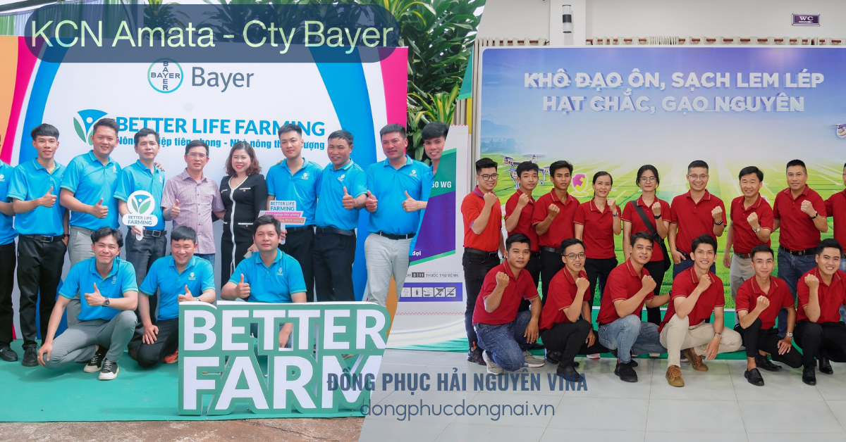 Đồng phục công ty Bayer Khu công nghiệp Amata