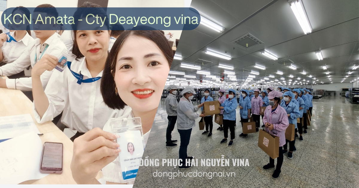 Đồng phục công ty Deayeing Vina Khu công nghiệp Amata