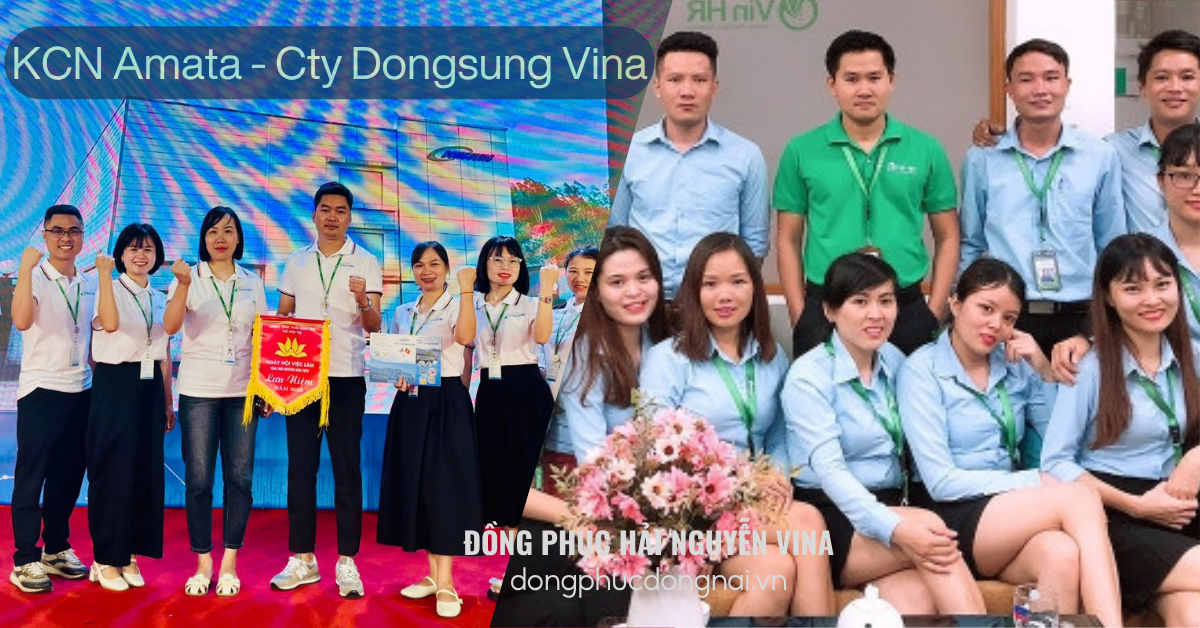 Đồng phục công ty Dongsung Vina Khu công nghiệp Amata