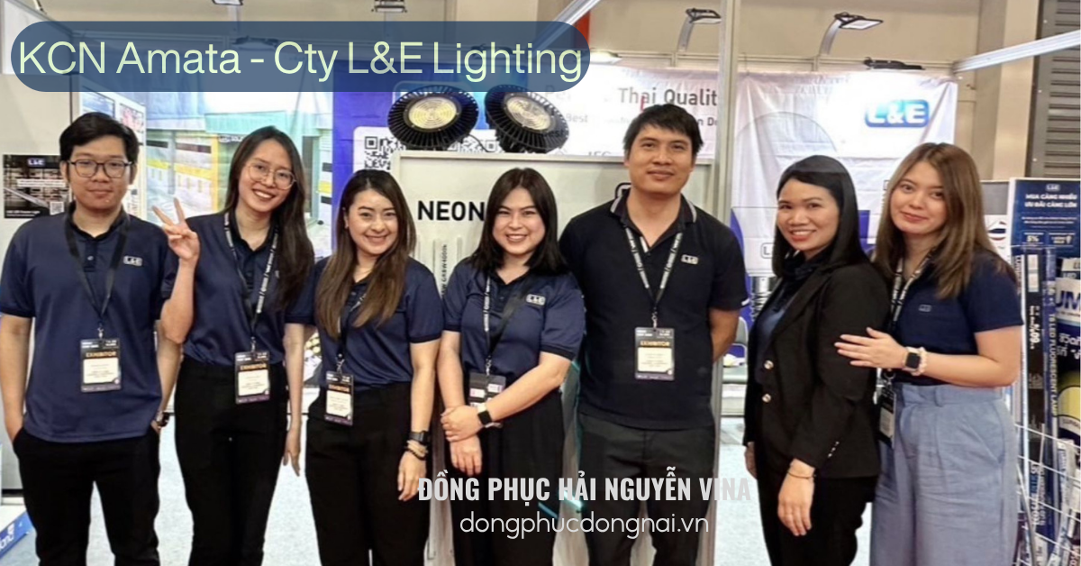 Đồng phục công ty L&E Lighting Khu công nghiệp Amata