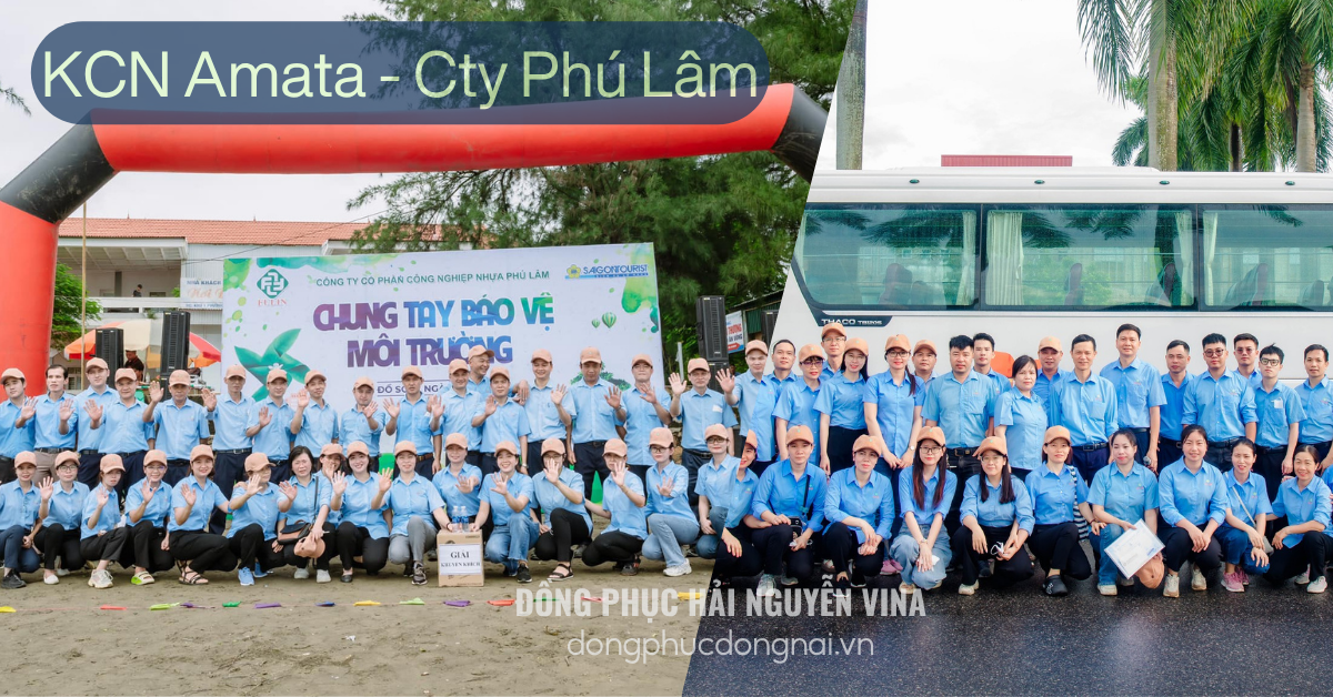 Đồng phục Công ty Phú Lâm Khu công nghiệp Amata