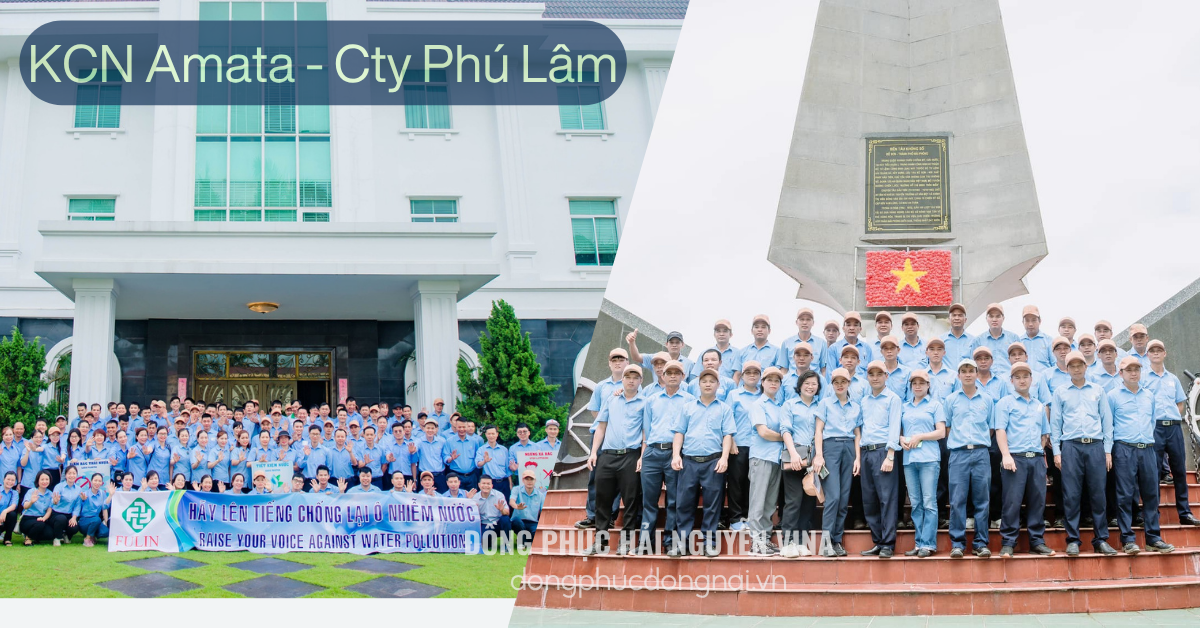 Đồng phục công ty Phú Lậm Khu công nghiệp Amata