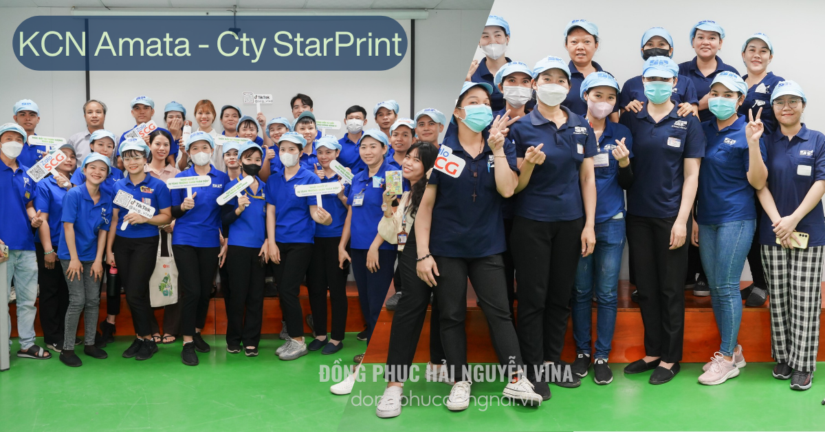 Đồng phục Công ty Starprint KCN Amata