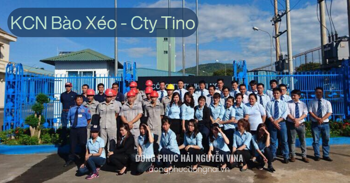 Đồng phục công ty Tino khu công nghiệp Bàu Xéo-hình 02