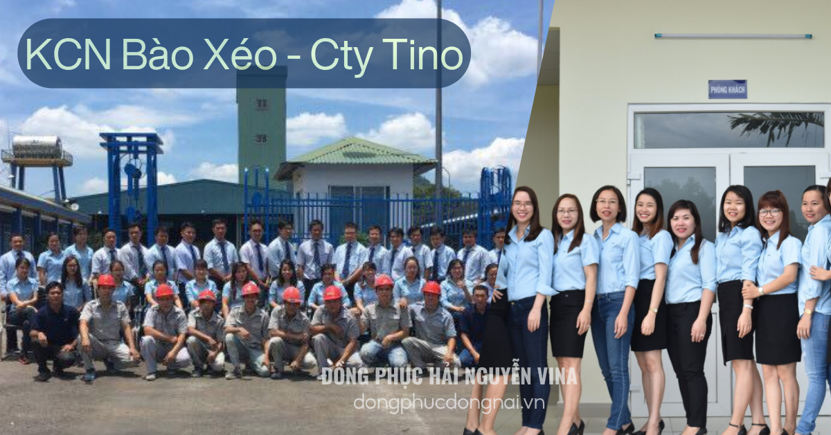 Đồng phục công ty Tino khu công nghiệp Bàu Xéo-hình 02