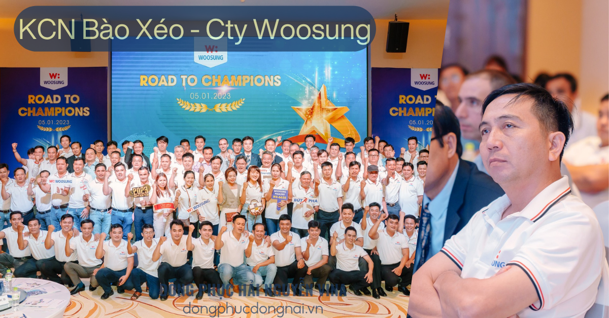 Đồng phục công ty Woosung khu công nghiệp Bàu Xéo-hình 04