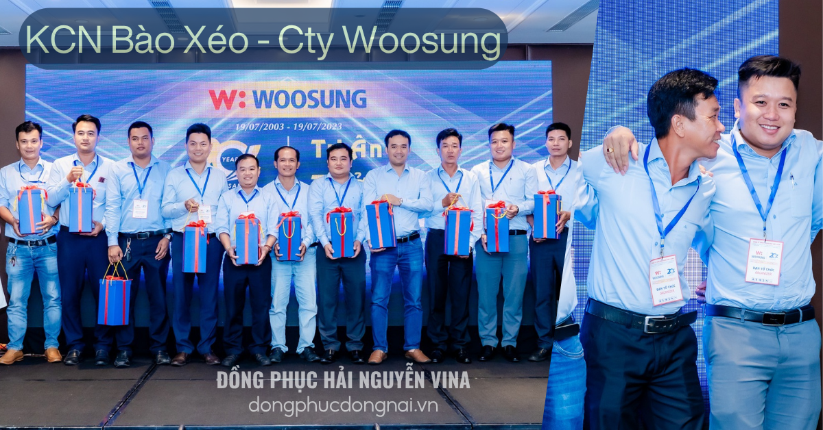 Đồng phục công ty Woosung khu công nghiệp Bàu Xéo-hình 06