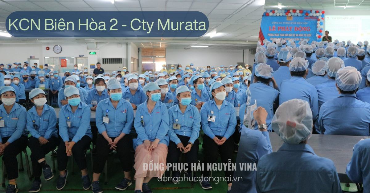 Đồng phục Công ty Murata Khu công nghiệp Biên Hòa 2