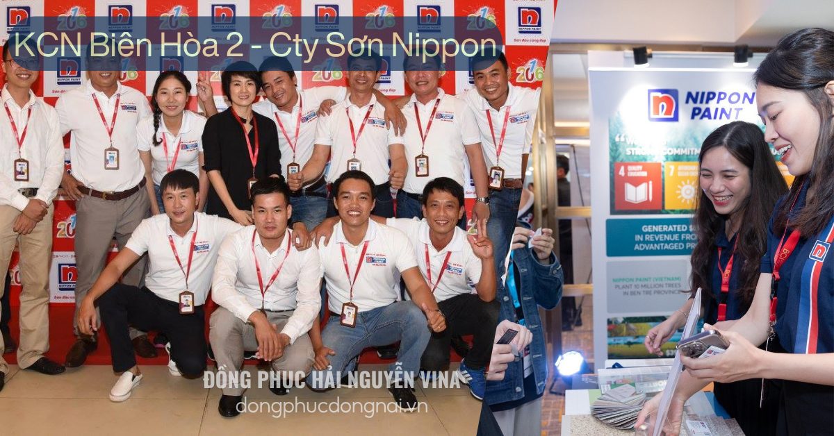 Đồng phục công ty SƠN NIPON Khu công nghiệp Biên Hòa 2