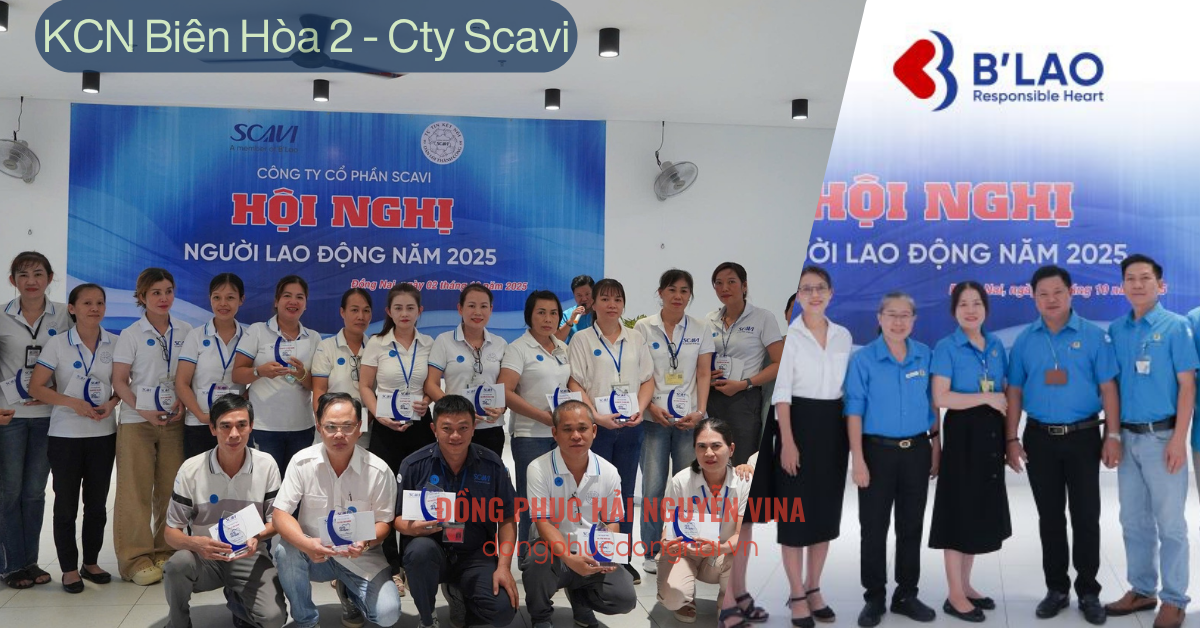Đồng phục công ty SCAVI Khu công nghiệp Biên Hòa 2
