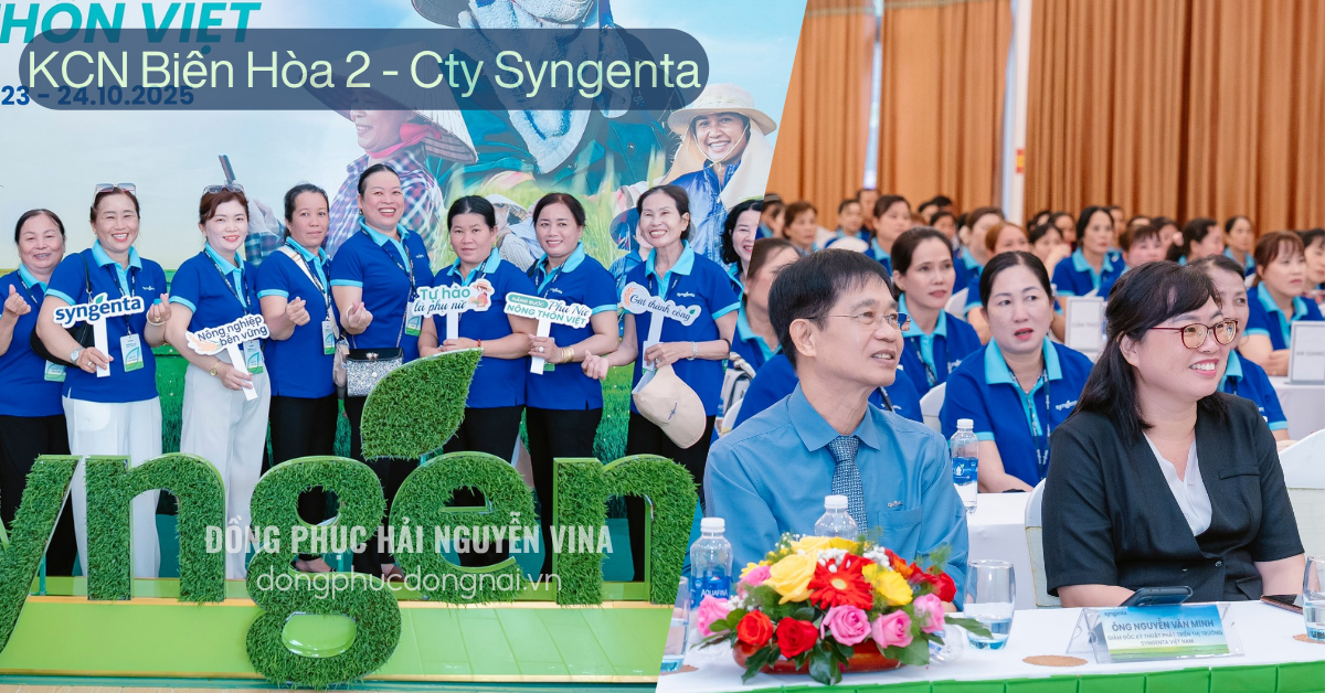 Đồng phục công ty SYNGENTA Khu công nghiệp Biên Hòa 2