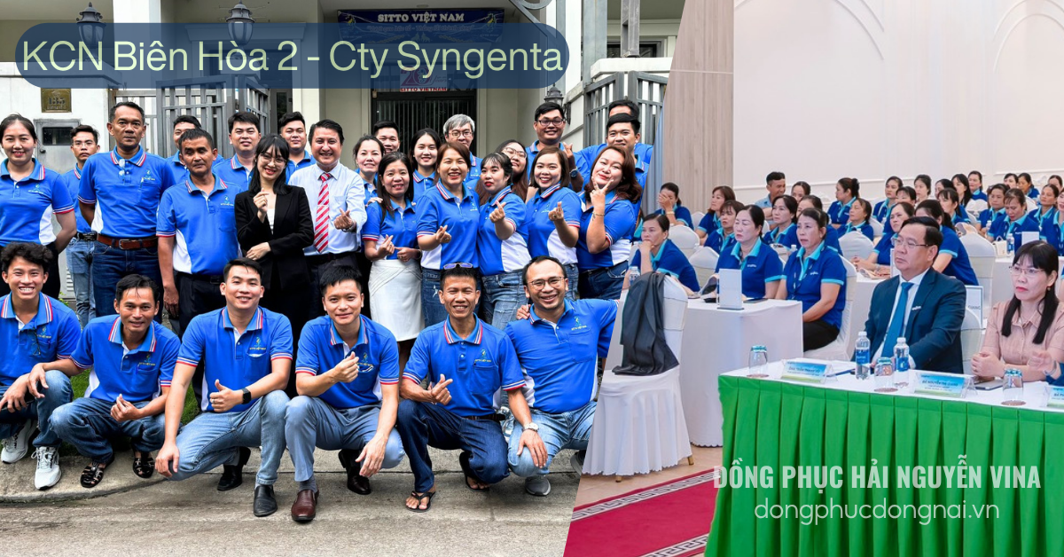 Đồng phục công ty SYNGENTA Khu công nghiệp Biên Hòa 2