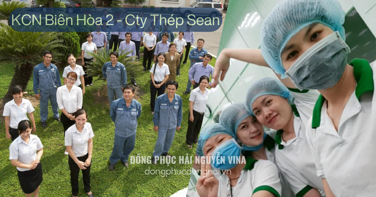 Đồng phục công ty THÉP SEAN Khu công nghiệp Biên Hòa 2