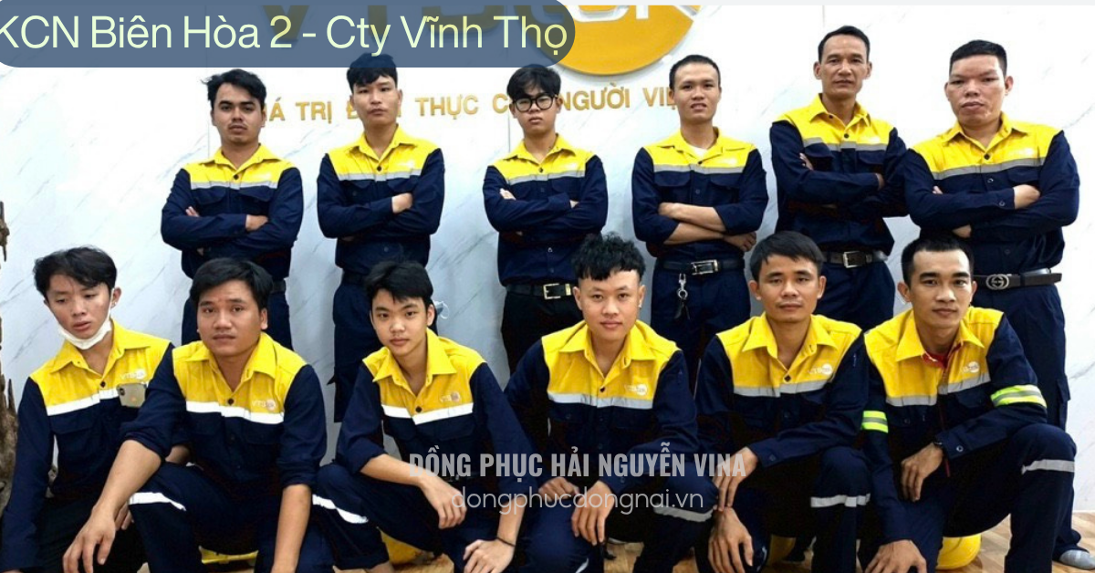 Đồng phục công ty VĨNH THỌ VTS Khu công nghiệp Biên Hòa 2