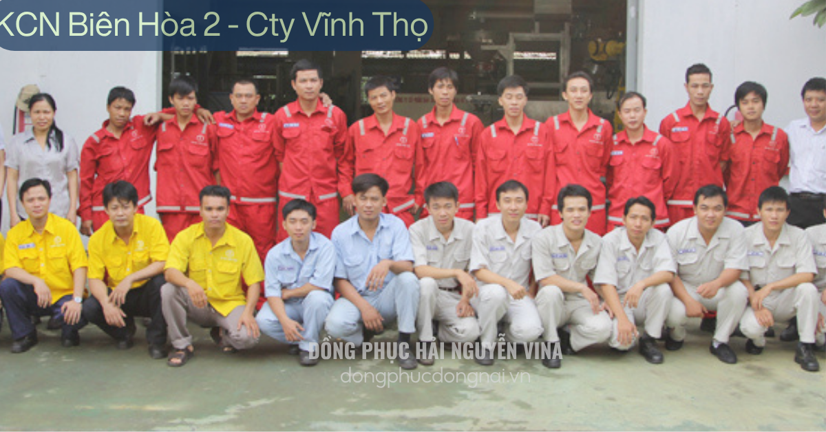 Đồng phục công ty VĨNH THỌ VTS Khu công nghiệp Biên Hòa 2