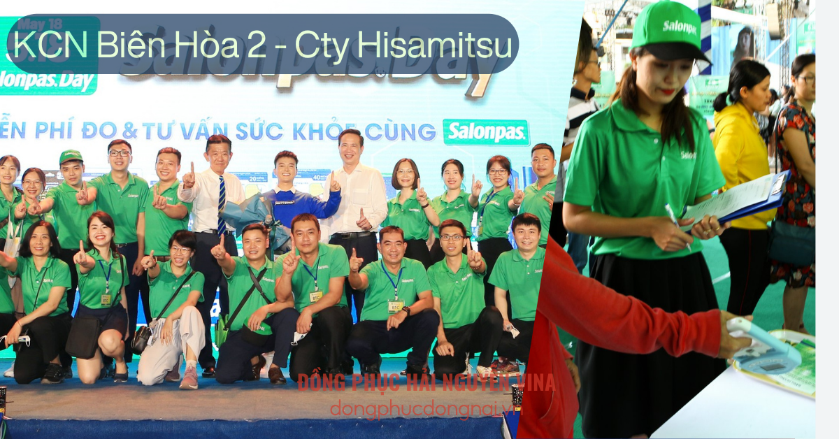 Đồng phục công ty HISHAMITSU Khu công nghiệp Biên Hòa 2