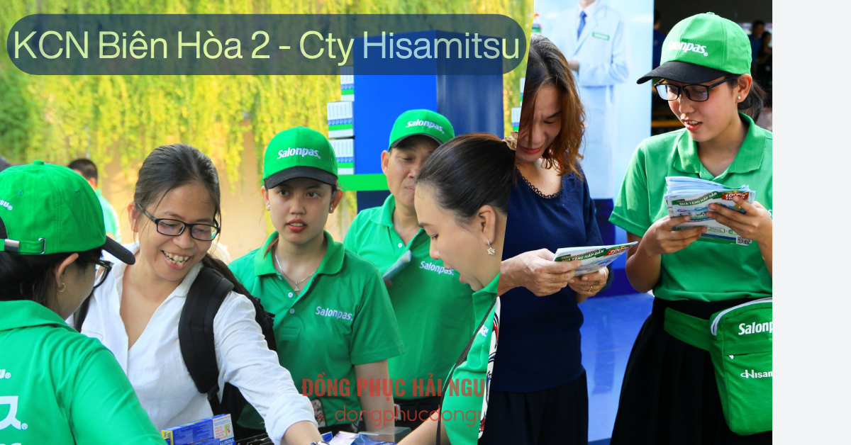 Đồng phục công ty HISHAMITSU Khu công nghiệp Biên Hòa 2