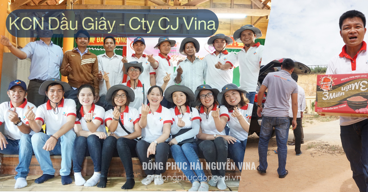 Đồng phục công ty CJ Vina khu công nghiệp Dầu Giây - hình 2