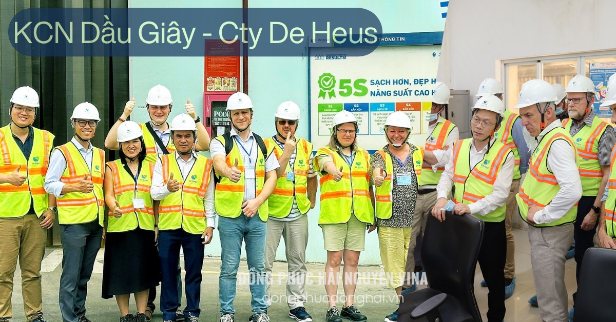 Đồng phục công ty De Haus khu công nghiệp Dầu Giây - hình 2