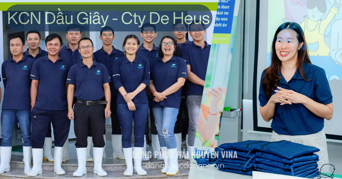 Đồng phục công ty De Haus khu công nghiệp Dầu Giây - hình 1