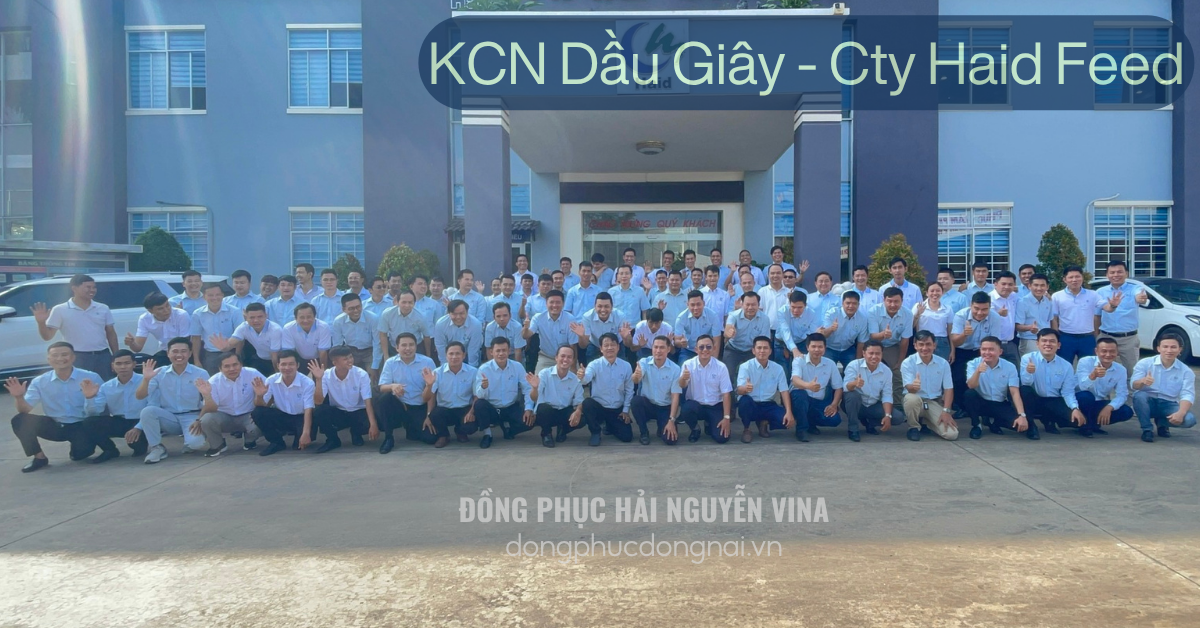 Đồng phục công ty Haid Feed khu công nghiệp Dầu Giây - hình 2