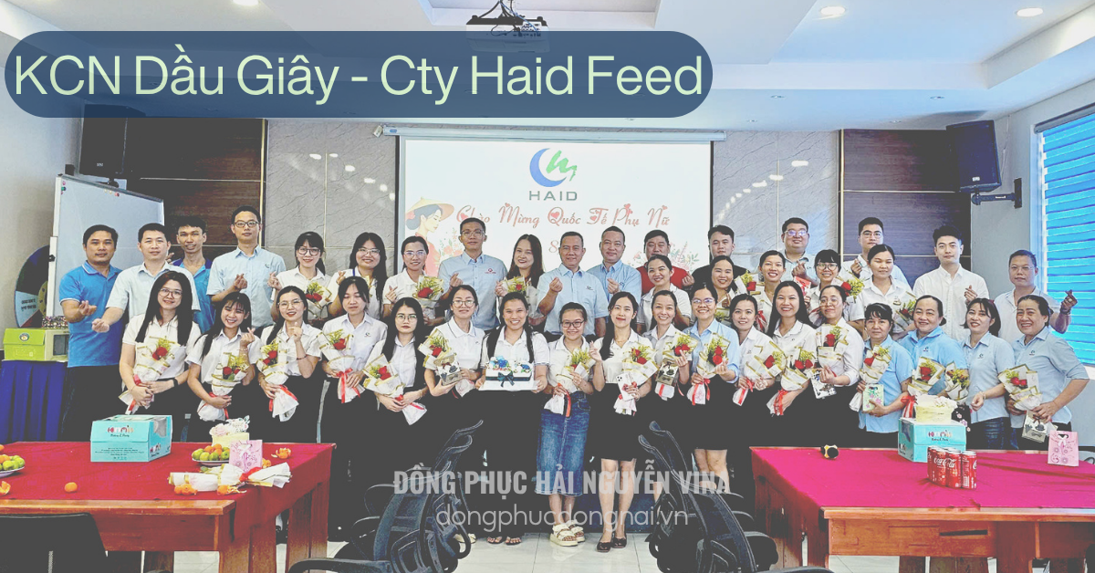 Đồng phục công ty Haid Feed khu công nghiệp Dầu Giây - hình 4