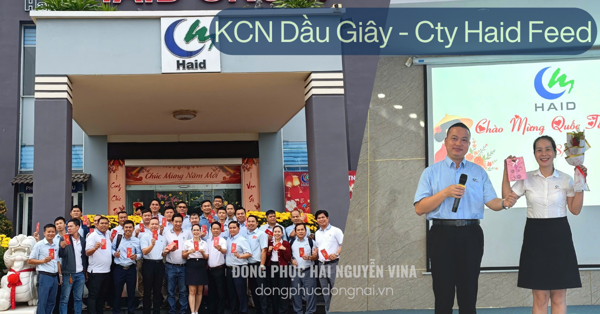 Đồng phục công ty Haid Feed khu công nghiệp Dầu Giây - hình 1