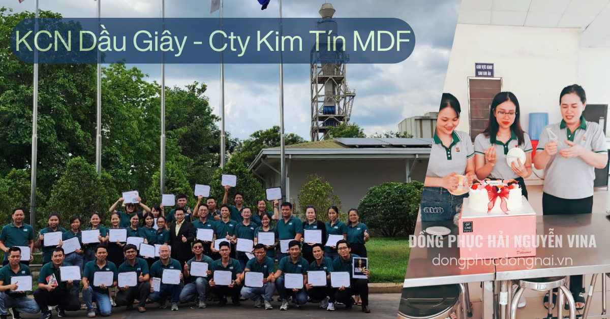 Đồng phục công ty Kim Tín MDF khu công nghiệp Dầu Giây - hình 1