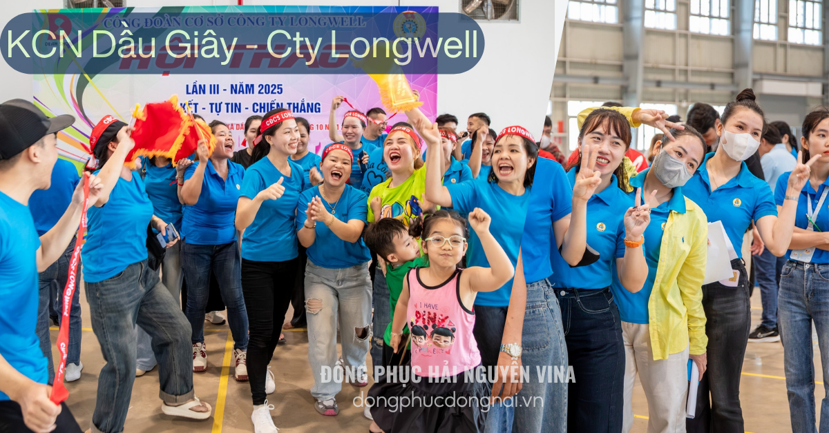 Đồng phục công ty Longwell khu công nghiệp Dầu Giây - hình 2