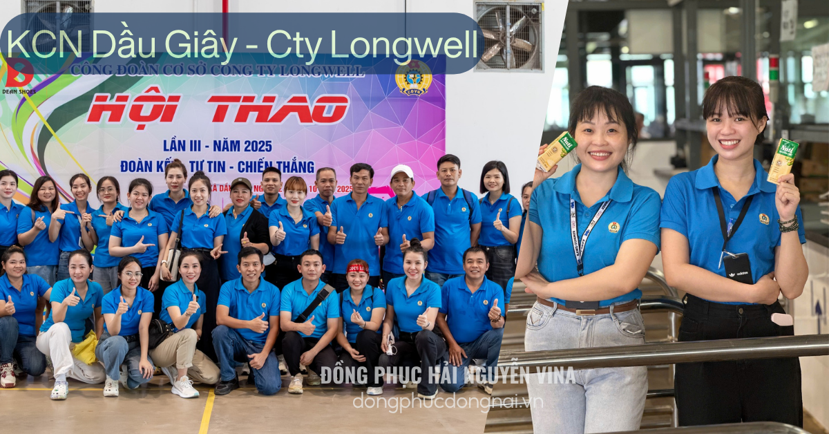 Đồng phục công ty Longwell khu công nghiệp Dầu Giây - hình 1