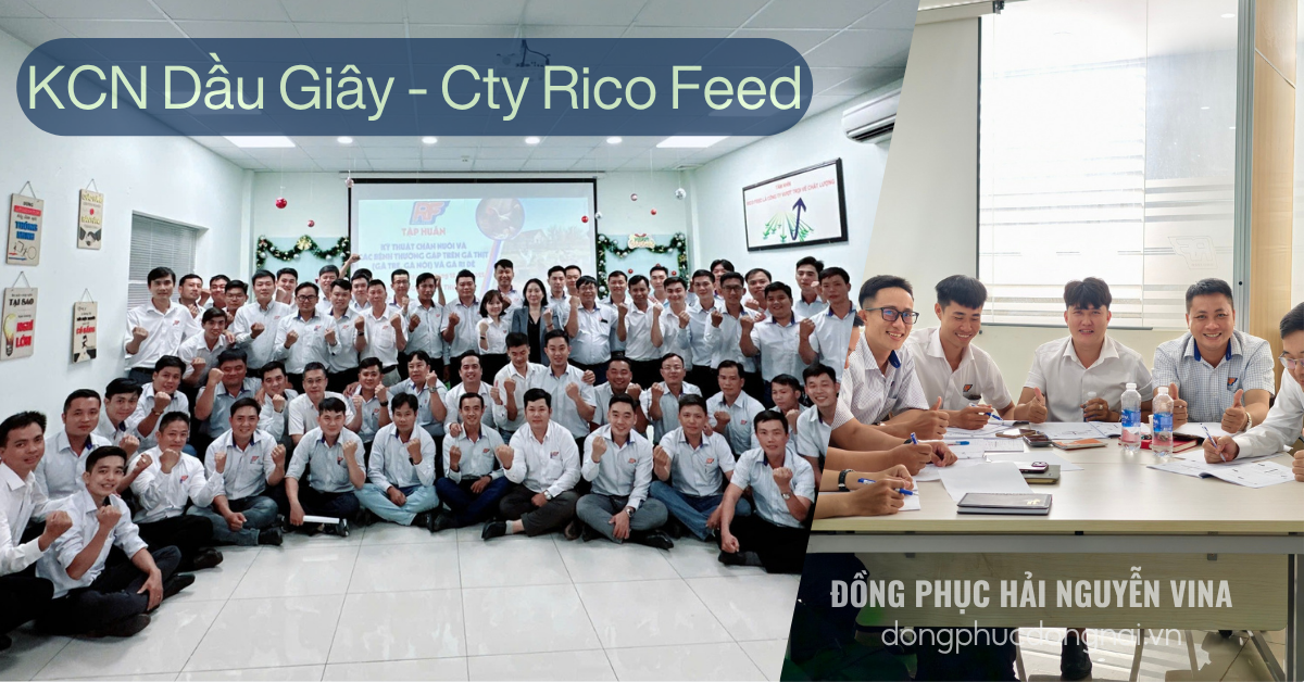 Đồng phục công ty Rico Feed khu công nghiệp Dầu Giây - hình 5