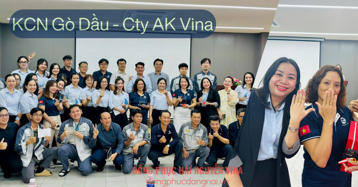 Đồng phục công ty AK khu công nghiệp Gò Dầu - ảnh 2