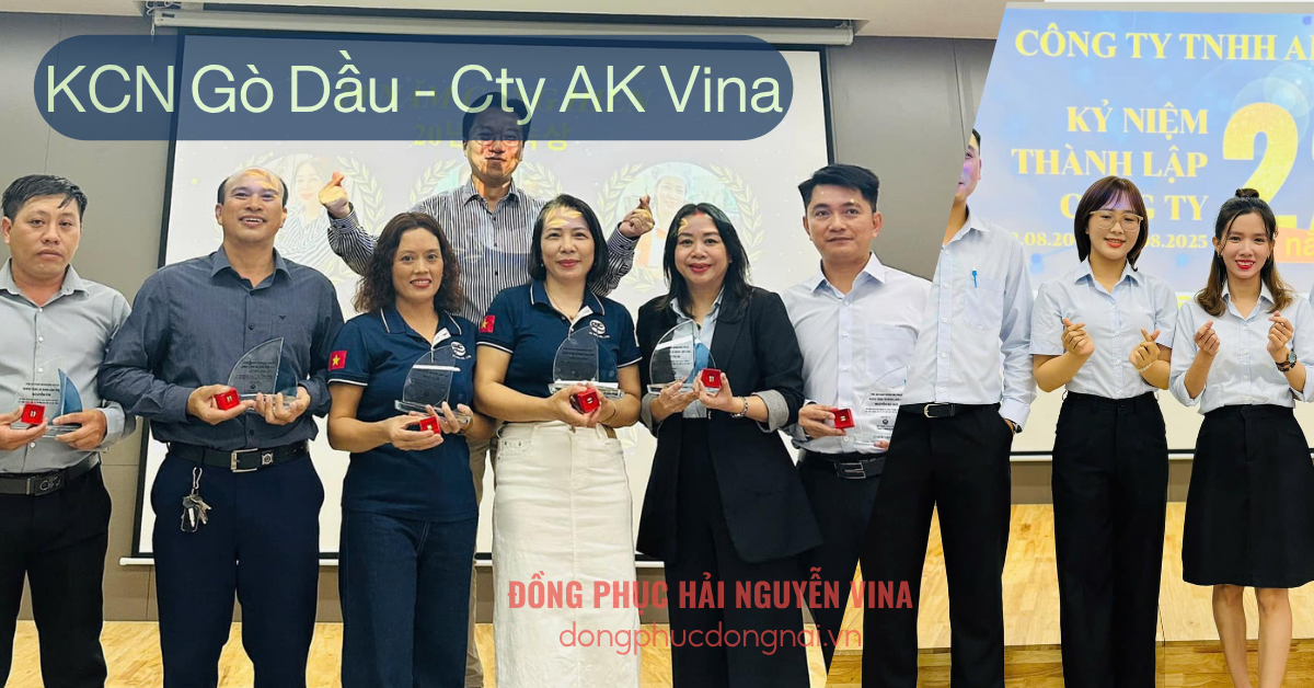 Đồng phục công ty AK khu công nghiệp Gò Dầu - ảnh 3