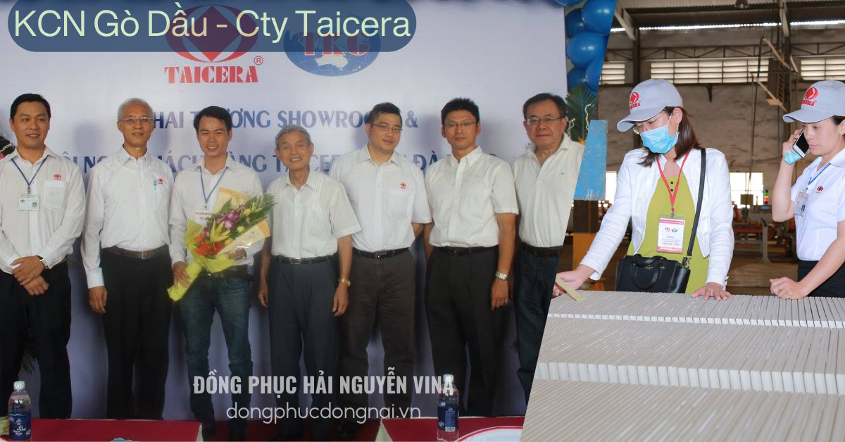 Đồng phục công ty Taicera khu công nghiệp Gò Dầu - ảnh 2