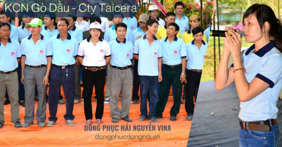Đồng phục công ty Taicera khu công nghiệp Gò Dầu - ảnh 1
