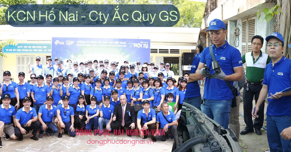 Đồng phục công ty Ắc Quy GS Khu công nghiệp Hố Nai
