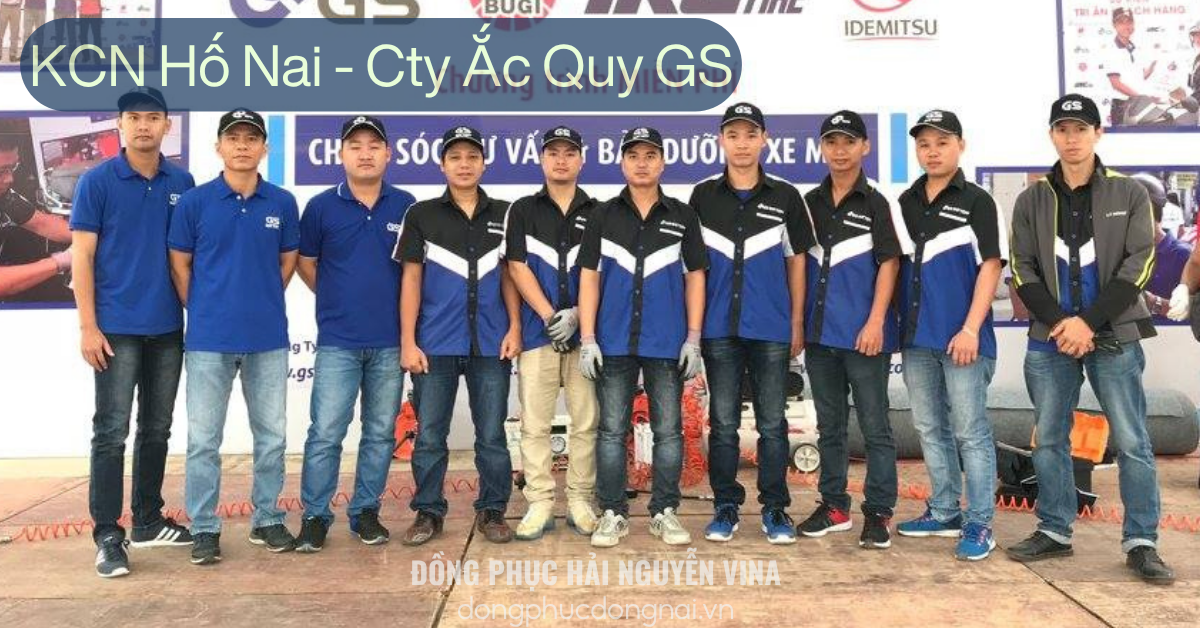 Đồng phục công ty Ắc Quy GS Khu công nghiệp Hố Nai