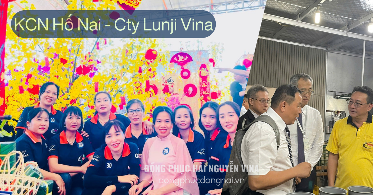Đồng phục công ty HANSOL Khu công nghiệp Hố Nai