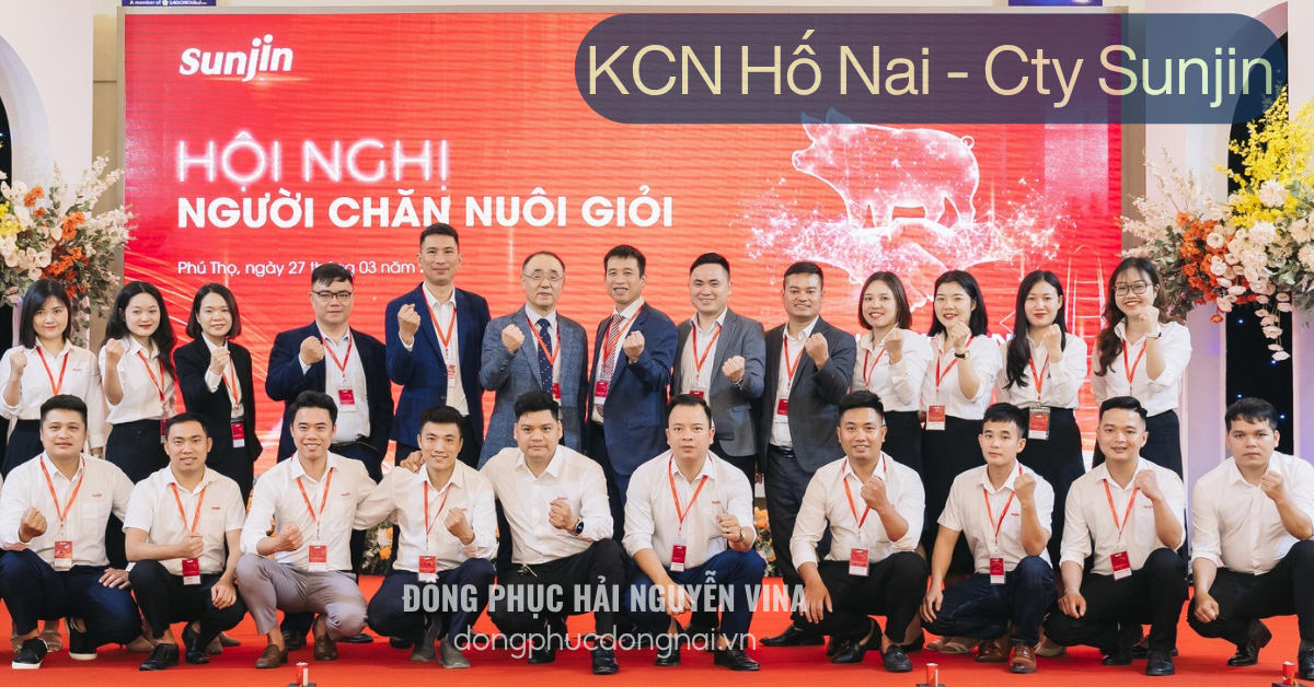 Đồng phục công ty SUNJIN Khu công nghiệp Hố Nai
