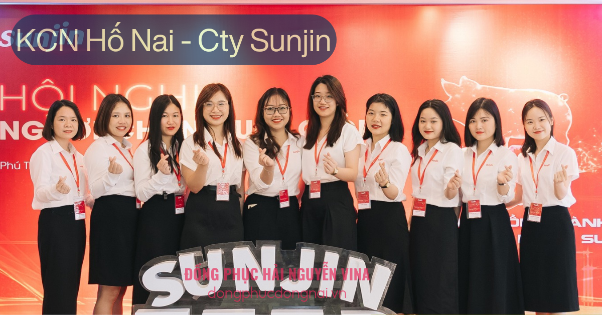 Đồng phục công ty SUNJIN Khu công nghiệp Hố Nai