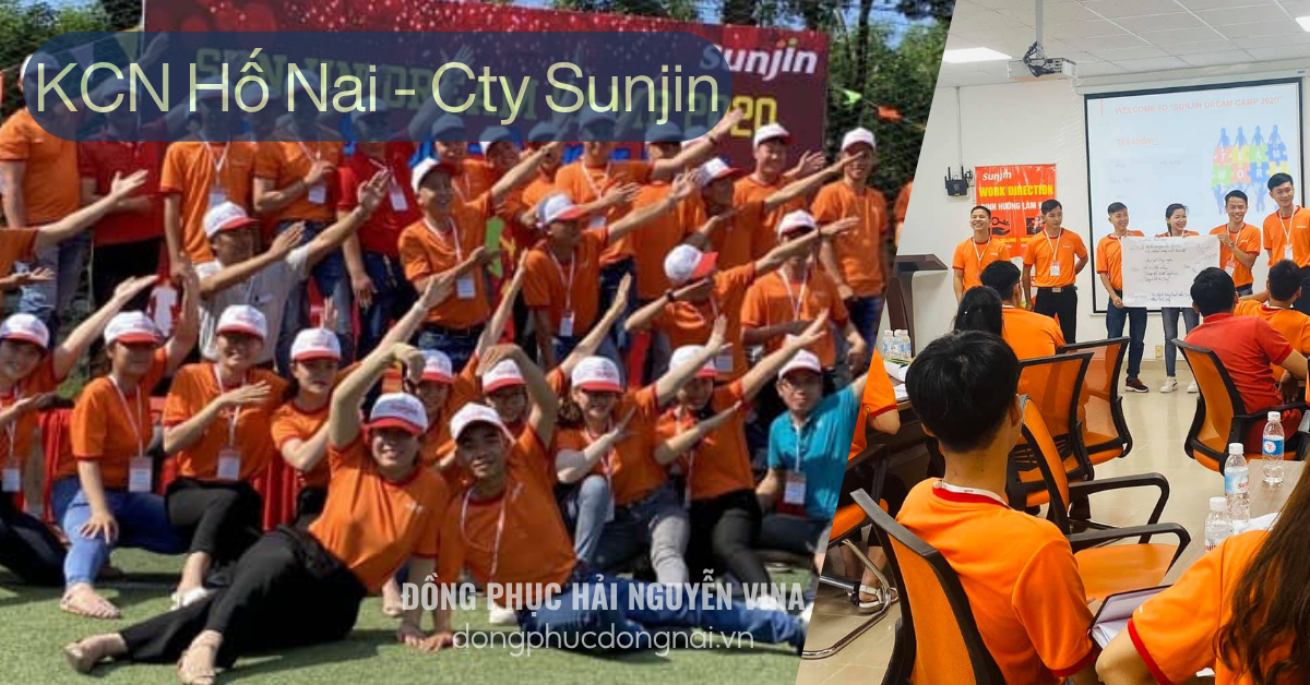 Đồng phục công ty SUNJIN Khu công nghiệp Hố Nai
